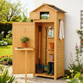Gardeon Outdoor Storage Cabinet Cupboard Folding Table Shed Tool
