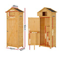 Gardeon Outdoor Storage Cabinet Cupboard Folding Table Shed Tool