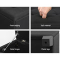 Artiss Storage Ottoman Blanket Box 97cm Black Linen