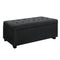 Artiss Storage Ottoman 97cm Charcoal Linen Blanket Box