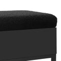 Artiss Storage Ottoman 110cm Boucle Blanket Box Shelf