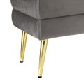 Artiss Ottoman Storage Footstool Velvet Grey