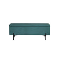 Artiss Storage Ottoman Blanket Box 140cm Velvet Green