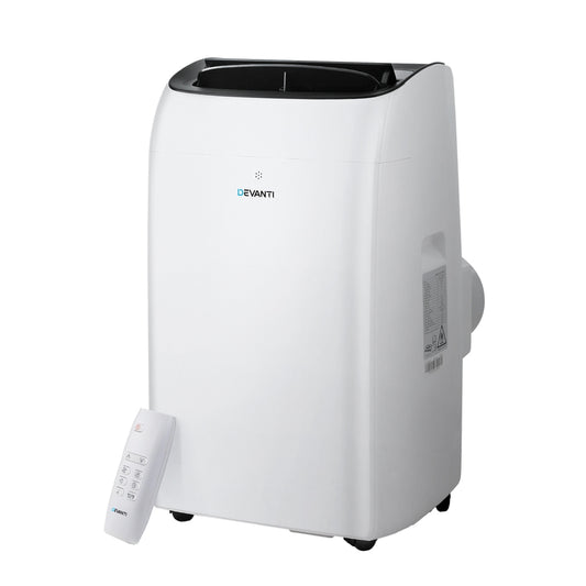 Devanti 12000BTU Portable Air Conditioner Cool Heat Fan