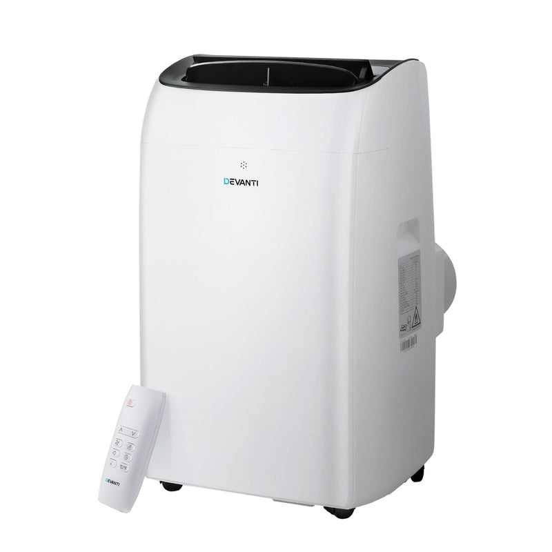 Devanti 12000BTU Portable Air Conditioner Cool Heat Fan