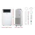 Devanti Portable Air Conditioner 12000BTU WiFi Cooling