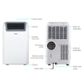 Devanti Portable Air Conditioner 12000BTU WiFi Cooling