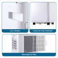 Devanti Portable Air Conditioner 9000 BTU 3-in-1 with Remote Control