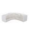 Artiss Folding Paper Bench 4 Seat PU Leather Accordion Stool