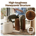 Artiss Accordion Folding Stool 2x Cushions Kraft 100KG