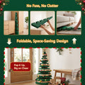 Jingle Jollys 3PCS Christmas Tree Decoration with Lights Foldable Easy Setup Tree
