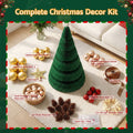 Jingle Jollys 3PCS Christmas Tree Decoration with Lights Foldable Easy Setup Tree