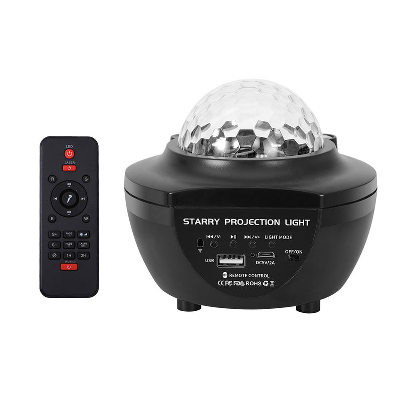 Gardeon Galaxy Projector LED Night Light Star Ocean Music Speaker Lamp