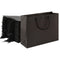 50pc Paper Bags Black Reusable Fabric Handle Shopping Gift Bulk