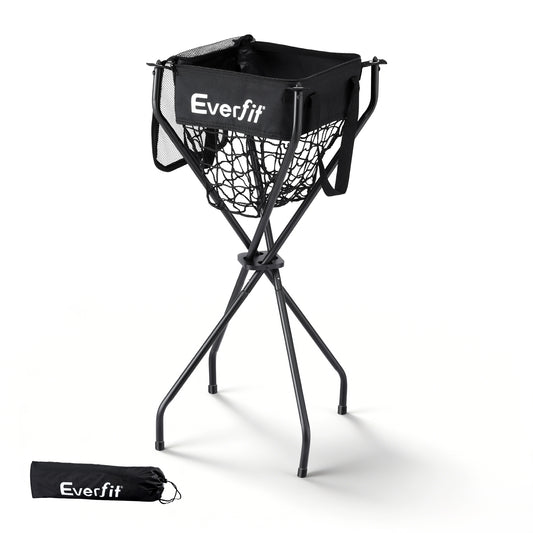 Everfit Portable Ball Cart Foldable Pickleball Tennis Baseball