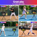 Everfit Portable Ball Cart Foldable Pickleball Tennis Baseball