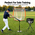 Everfit Portable Ball Cart Foldable Pickleball Tennis Baseball