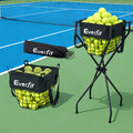 Everfit Portable Ball Cart Foldable Pickleball Tennis Baseball