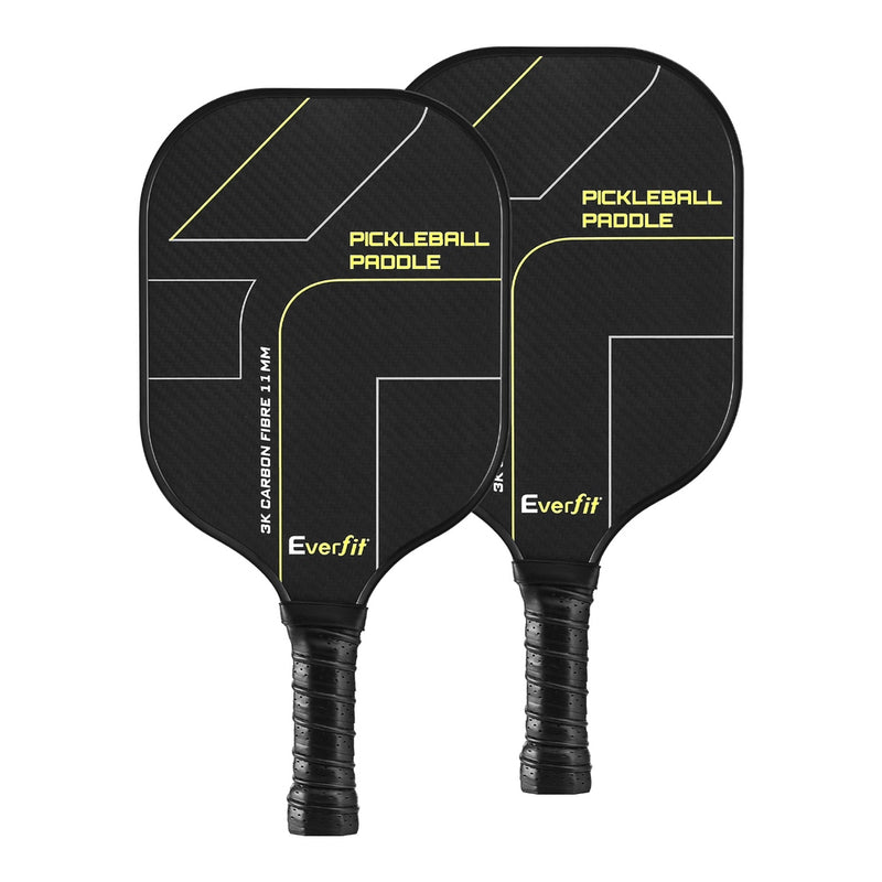 Everfit Pickleball Paddles 2pc Set w/ Balls Cover Bag Training