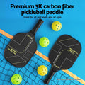 Everfit Pickleball Paddles 2pc Set w/ Balls Cover Bag Training