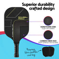 Everfit Pickleball Paddles 2pc Set w/ Balls Cover Bag Training