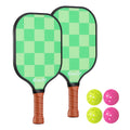 Everfit Pickleball Paddle Set 2PCS Fiberglass Rackets Balls Bag Kit