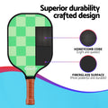 Everfit Pickleball Paddle Set 2PCS Fiberglass Rackets Balls Bag Kit