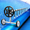 Aquabuddy Pool Cover 500 Micron 10x4m Blue Solar Blanket Roller