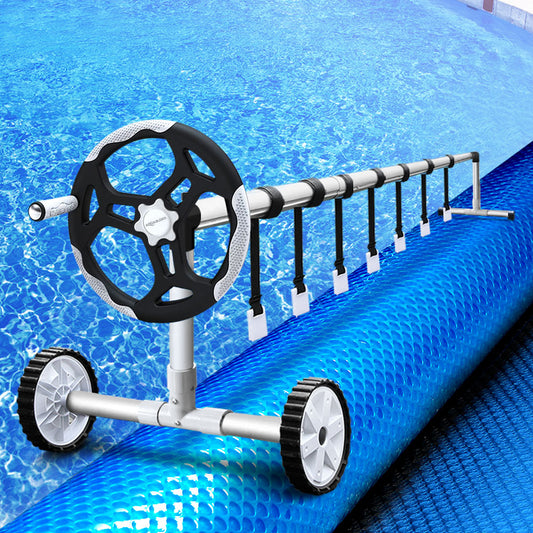 Aquabuddy Pool Cover 500 Micron 10x4m Solar Blanket Blue