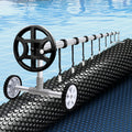 Aqua Buddy Solar Pool Cover 10x4m 600 Micron Black w/ 4m Roller