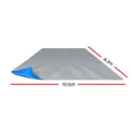 Aquabuddy Pool Cover 500 Micron 10.5x4.2m Solar Blanket Blue