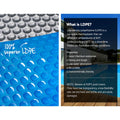 Aquabuddy Pool Cover 500 Micron 10.5x4.2m Solar Blanket Roller
