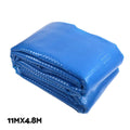 Aquabuddy Pool Cover 500 Micron 11x4.8m Silver Solar Blanket