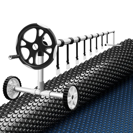 Aqua Buddy Pool Cover 600 Micron 11x4.8m Solar Blanket Roller