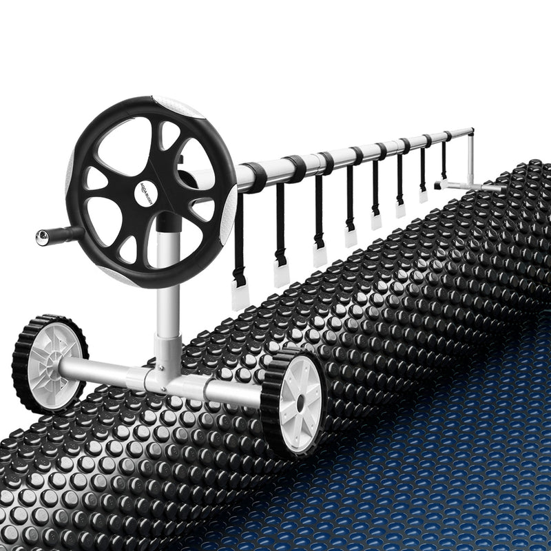 Aqua Buddy Pool Cover 600 Micron 11x4.8m Solar Blanket Roller