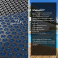 Aqua Buddy Pool Cover 600 Micron 11x4.8m Solar Blanket Roller