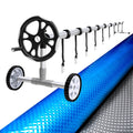 Aqua Buddy Pool Cover 11x6.2m 400 Micron Solar Blanket Roller