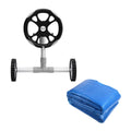 Aqua Buddy Pool Cover 11x6.2m 400 Micron Solar Blanket Roller