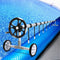 Aqua Buddy Pool Cover 11x6.2m 400 Micron Solar Blanket Roller