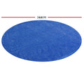 Aqua Buddy Pool Cover 2.44m Round Above Ground Blanket Blue