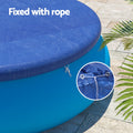 Aqua Buddy Pool Cover 2.44m Round Above Ground Blanket Blue