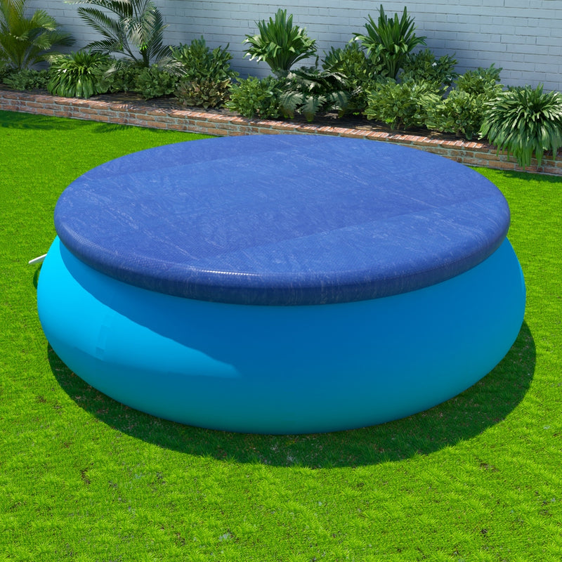 Aqua Buddy Pool Cover 2.44m Round Above Ground Blanket Blue