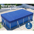 Aquabuddy Pool Cover 3x2m Above Ground Swimming Pool Blanket Blue