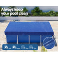 Aquabuddy Pool Cover 3x2m Above Ground Swimming Pool Blanket Blue