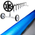 Aquabuddy Pool Cover 500 Micron 6.5x3m Solar Blanket Roller