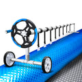 Aquabuddy Pool Cover 6.5x3m 400 Micron Solar Blanket Roller