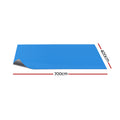 Aqua Buddy Pool Cover 600 Micron 7x4m Bubble Heat Solar Blanket Blue Silver