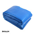 Aquabuddy Pool Cover 500 Micron 8x4.2m Silver Solar Blanket