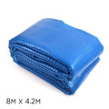 Aquabuddy Pool Cover 500 Micron 8x4.2m Solar Blanket Blue