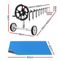 Aqua Buddy Solar Pool Cover 8x4.2m 600 Micron LDPE Heat Blanket